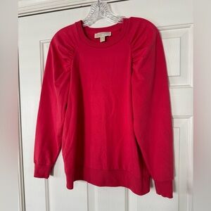 Michael Kors Bright Pink Crewneck Sweater size XS